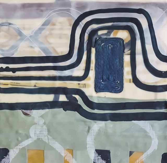Amber George, ‘Be Twined’, 2016, Painting, Encaustic on wood panel, Susan Eley Fine Art