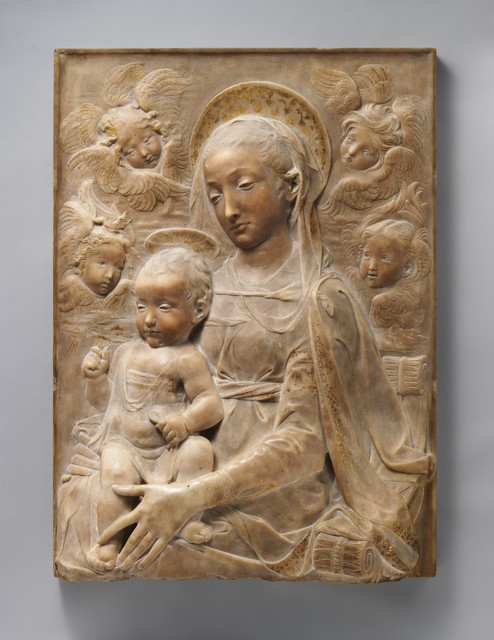 Antonio Rossellino, ‘Madonna and Child with Angels’, ca. 1455–1460, The Metropolitan Museum of Art