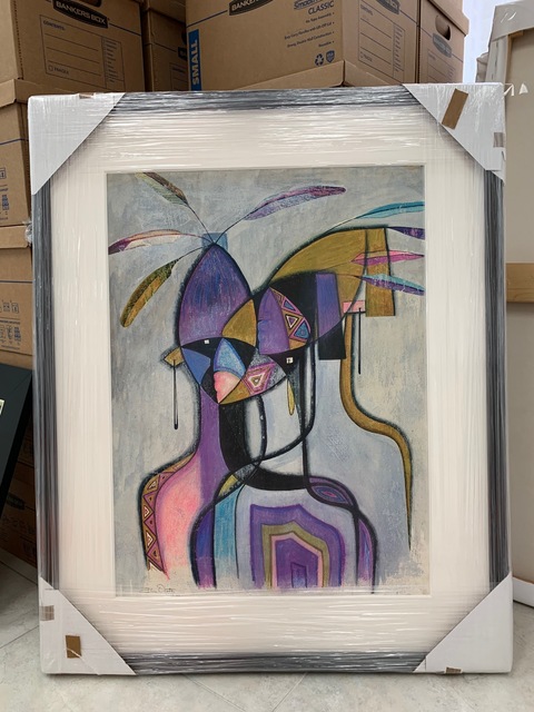 Carmen Diez Onate, ‘Carmen Diez Onate oil painting’, ca. 1970, Painting, Oil on paper, 917 Fine Arts