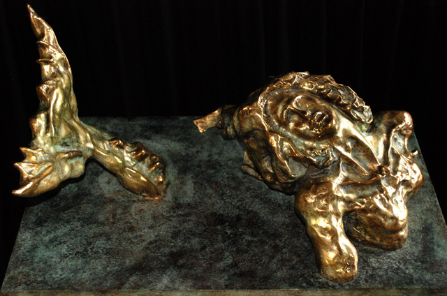 Salvador Dalí, ‘Sun God Rising (Prestige-scale)’, 1974, Sculpture, Bronze edition #PE1 of 5, Robin Rile Fine Art