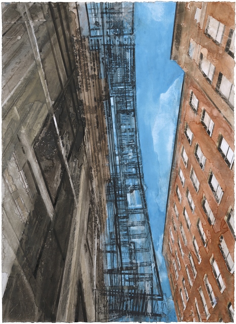 Gottfried Salzmann, ‘New York escalier de secours II’, 2017, Galerie Arcturus