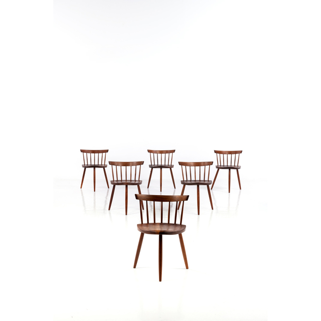 George Nakashima, ‘Mira - Set Of Six Chairs’, 1965, PIASA