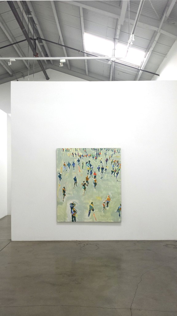 David Kapp, "New Work" installation
"Ticket Lines II," 2014, Oil on linen, 70" x 60" David Kapp, "New Work" installation
"Ticket Lines II," 2014, Oil on linen, 70" x 60"