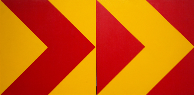 Raul Mourão, ‘SETA DE RUA A. V.’, 2020, Painting, Oil on canvas, LURIXS: Arte Contemporânea