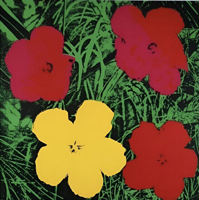 Andy Warhol - Flowers (Red)