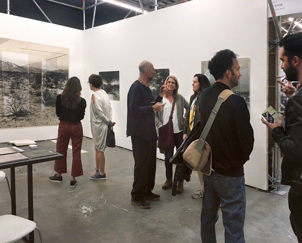 The first day of Material Art Fair with works by Rodrigo Valenzuela. The first day of Material Art Fair with works by Rodrigo Valenzuela.