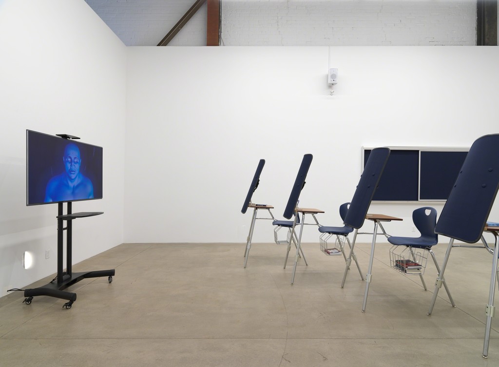 I’m Blue (If I Was █████ I Would Die) (installation view, Koenig & Clinton, Brooklyn), 2019 I’m Blue (If I Was █████ I Would Die) (installation view, Koenig & Clinton, Brooklyn), 2019