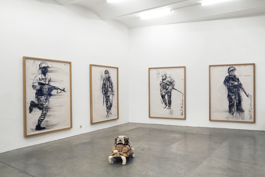 Adel Abdessemed
Installation view Soldaten, 2015 Adel Abdessemed
Installation view Soldaten, 2015