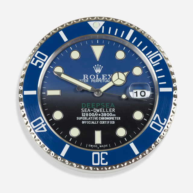 Sea-Dweller Deepsea dealer clock (c 