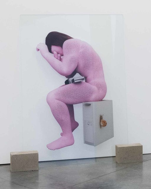 Olga Mikh Fedorova, ‘Pink ’, 2018, Print, UV print on glass, Tatjana Pieters