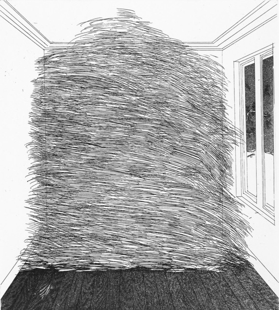 David Hockney, ‘A Room Full of Straw’, 1969, Print, Etching and aquatint, Goldmark Gallery
