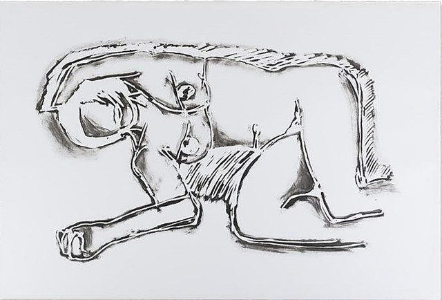 Tom Wesselmann, ‘Monica Lying On Her Side With Scribbles’, 1990, DTR Modern Galleries