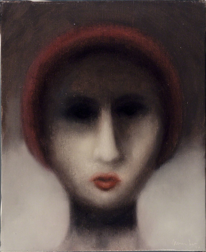 Faces (Rostros). Oil on canvas. 46 x 38 cm. Faces (Rostros). Oil on canvas. 46 x 38 cm.