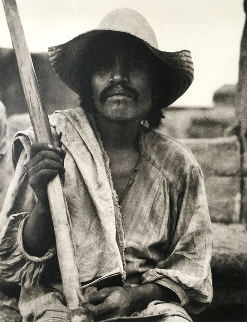 Paul Strand, ‘Man with a Ho // Los Remedios’, 1933, Photography, Photogravure, PDNB Gallery
