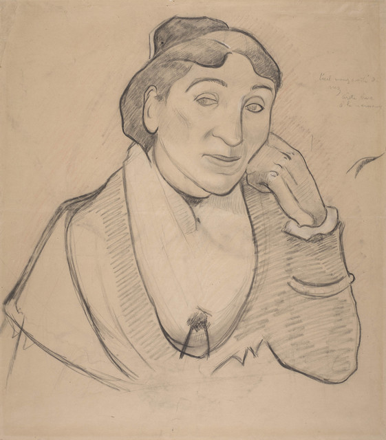 Paul Gauguin, ‘L'arlésienne, Mme. Ginoux (The Woman from Arles, Madame Ginoux)’, 1888, de Young Museum