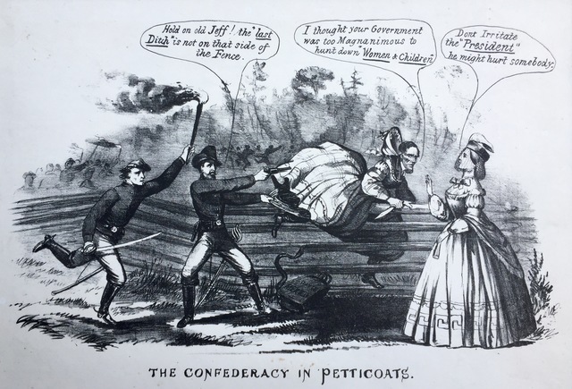 Civil War | THE CONFEDERACY IN PETTICOATS, 1865 (The Capture of ...