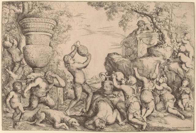 Giovanni Andrea Podesta, ‘Bacchanal’, 1640, National Gallery of Art, Washington, D.C.