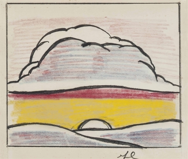 Roy Lichtenstein, ‘Landscape with Setting Sun’, Christie's