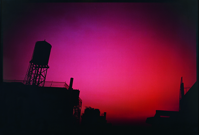 Red Sky From my Window, NYC