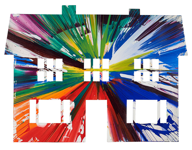Damien Hirst, ‘House Spin Painting (Created at Damien Hirst Spin Workshop)’, 2009, Rago/Wright