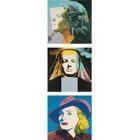 Andy Warhol - Ingrid Bergman herself, nun and with hat