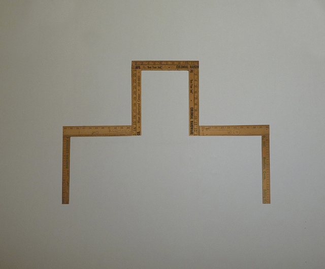 Hamish Fulton, ‘SEVEN PIECES OF WOODEN RULER FOR: A SEVEN DAY WALK IN NORTHEASTERN CALIFORNIA. USA. OCTOBER. FULL MOON. ’, 1981, espaivisor - Galería Visor