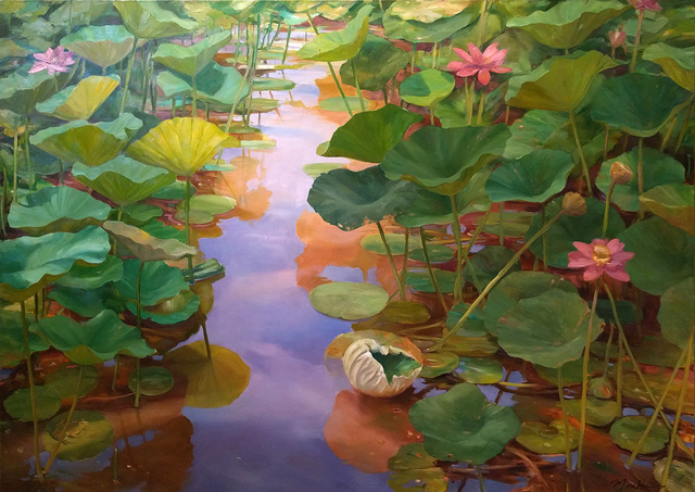 Jeff Moulton, ‘Lotus Garden’, Somerville Manning Gallery