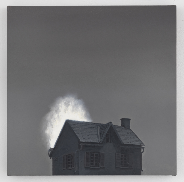 Motohide Takami, ‘Fire’, 2019, Painting, Oil and chalk on panel, SEIZAN Gallery