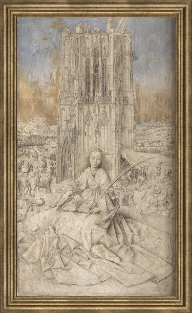 Jan van Eyck, ‘Virgin by Fountain’, (Date unknown), Reproduction, Giclee, ArtWise
