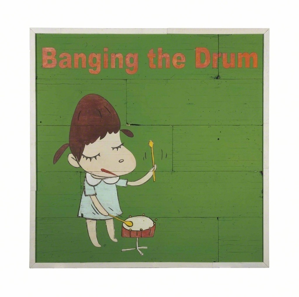 Yoshitomo Nara - Banging the Drum