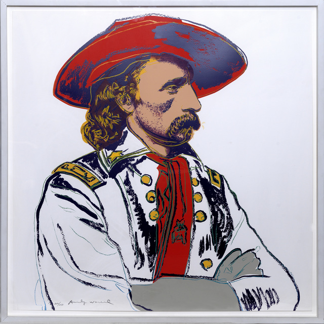 Andy Warhol, ‘General Custer’, 1986, Print, Screenprint on colours., Sims Reed Gallery