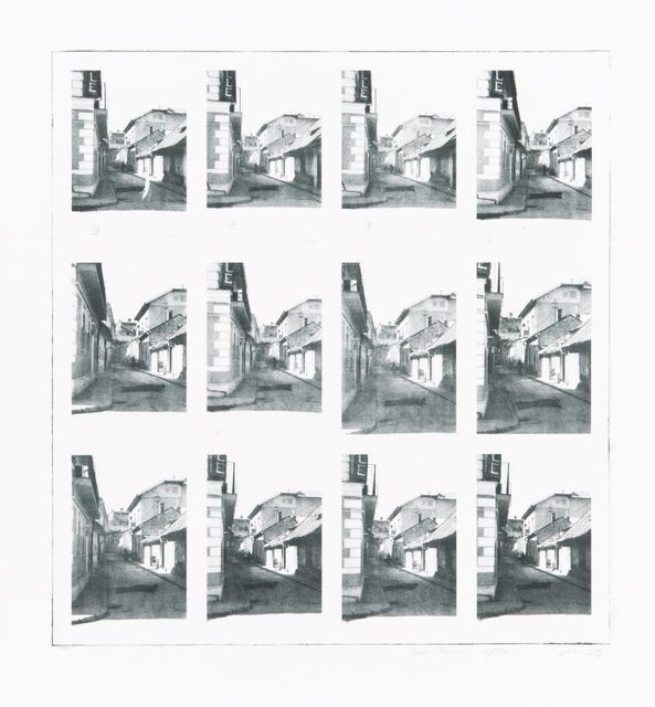 Ciprian Muresan, ‘12 Leftovers from the negative film of ‘Leap Into the Void” – after 3 seconds’, 2003-2013, Other, Photo-etching, Contemporary Art Gallery