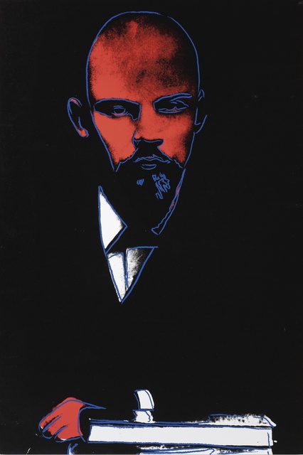 Andy Warhol, ‘Black Lenin’, 1987, Print, Screenprint on Arches 88 paper, OSME Fine Art