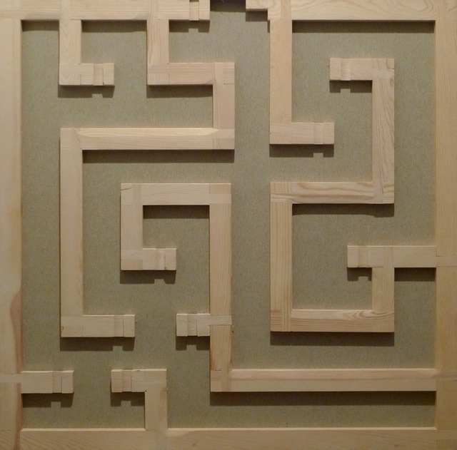 Mateo Maté, ‘The hidden side’, 2014, Other, Wood frames on canvas, NF/ NIEVES FERNANDEZ