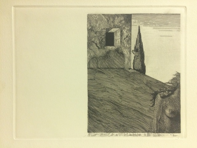 Salvador Dalí, ‘Le Revolver à cheveux blancs, state I with remarque’, 1932, Print, Etching and engraving on wove paper, Isselbacher Gallery