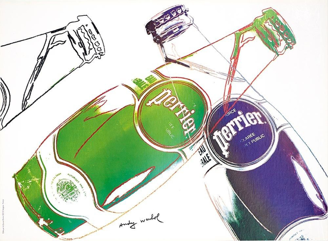 Andy Warhol, ‘Perrier’, 1983, EHC Fine Art Gallery Auction