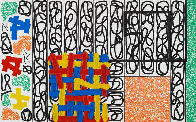 Jonathan Lasker, ‘The Boundary of Luck and Providence’, 2011, Thaddaeus Ropac