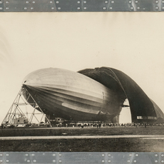 Margaret Bourke-White, U.S.S. Airship Akron, World's Largest Airship (1931)