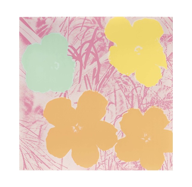 Andy Warhol, ‘Flowers: one plate’, 1970, Christie's