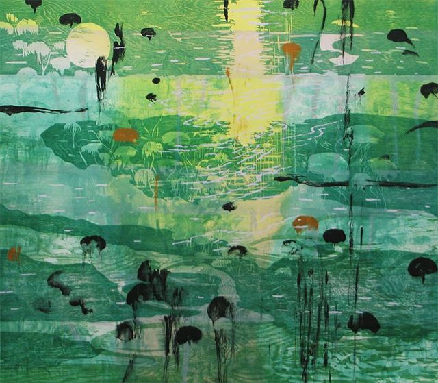 Michael Mazur, ‘Pond Edge VI’, 2008, Elizabeth Clement Fine Art
