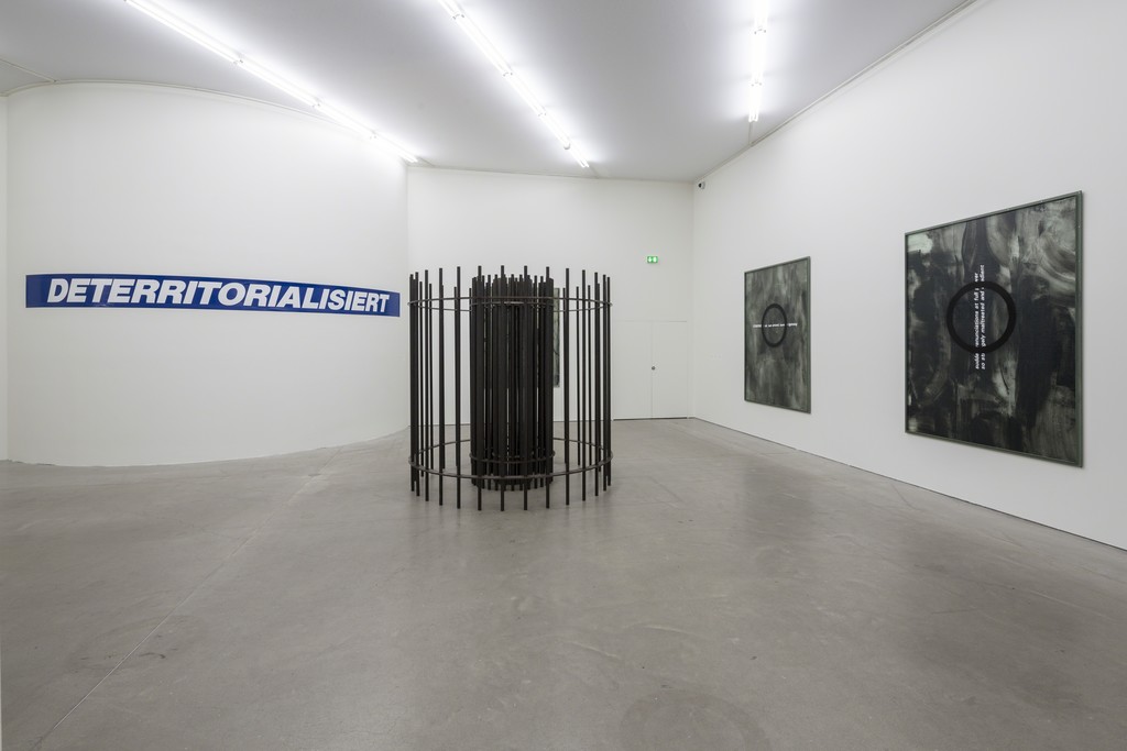 Installation view of "Claus Carstensen: WHAT’S LEFT (IS REPUBLICAN PAINT) – NINE SISTERS" at ARoS Aarhus Kunstmuseum, Aarhus (2015) Installation view of "Claus Carstensen: WHAT’S LEFT (IS REPUBLICAN PAINT) – NINE SISTERS" at ARoS Aarhus Kunstmuseum, Aarhus (2015)