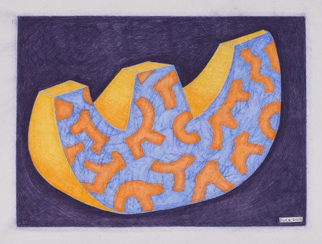 Jon Buck, ‘Arks for the Anthropocene: In the Dark’, 2018, Drawing, Collage or other Work on Paper, Pastel on paper, Pangolin London