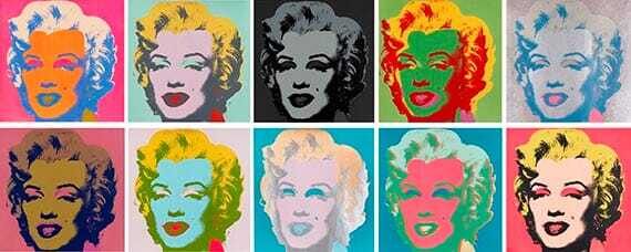 Andy Warhol - Marilyn Monroe (10 Blatt)