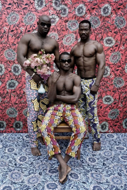 Leonce Raphael Agbodjelou, ‘Untitled (Musclemen series)’, 2012, Photography, C-print, Artsy x Capsule Auctions