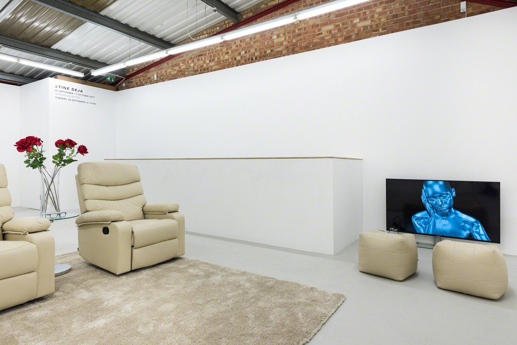 Installation view of Stine Deja ‘There’s Life Outside’ at Annka Kultys Gallery, London 2017. Photo: Annka Kultys Gallery (Damian Griffiths) Installation view of Stine Deja ‘There’s Life Outside’ at Annka Kultys Gallery, London 2017. Photo: Annka Kultys Gallery (Damian Griffiths)