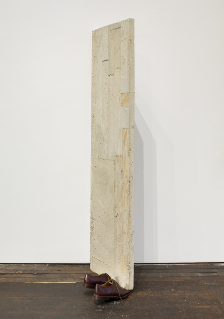 Eric Hattan, ‘Not Much of a Dancer Anymore’, 2019, Sculpture, Concrete and Ludwig Reiter shoes, Peter Freeman, Inc.