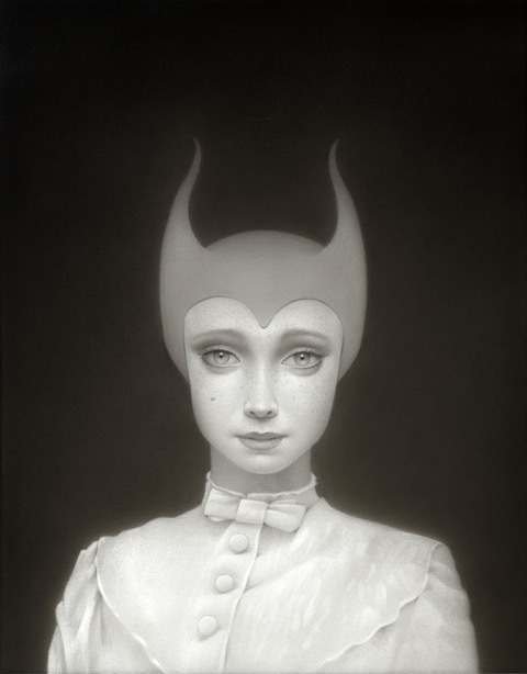 Travis Louie, ‘Miss Veronica, Victorian Crime Fighter’, 2019, Painting, Acrylic on board, Haven Gallery