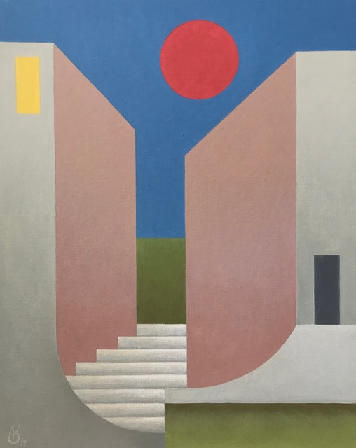 Andrey Kozakov, ‘Untitled’, 2019, Painting, Oil on canvas, Cincinnati Art Underground