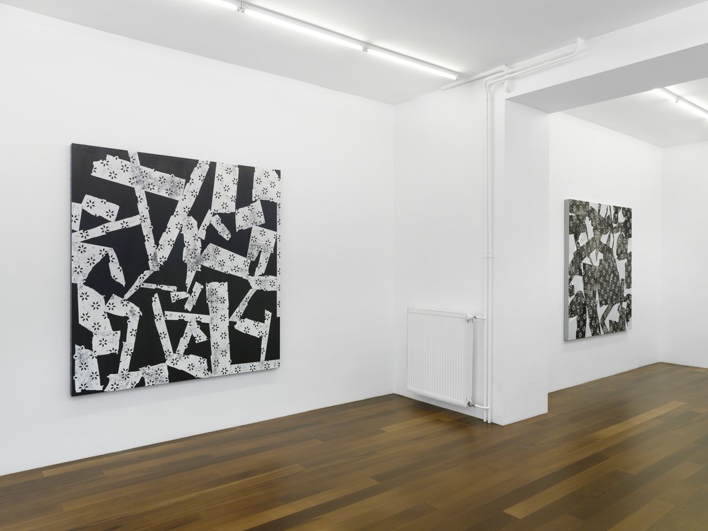 Exhibition view, Yves Zurstrassen, Galerie Xippas, Geneva, Switzerland, 2017. ©Annik Wetter Exhibition view, Yves Zurstrassen, Galerie Xippas, Geneva, Switzerland, 2017. ©Annik Wetter