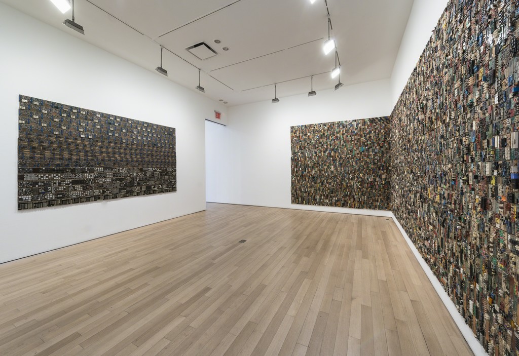 Elias Sime: Installation view 2015. Photo: Adam Reich Elias Sime: Installation view 2015. Photo: Adam Reich